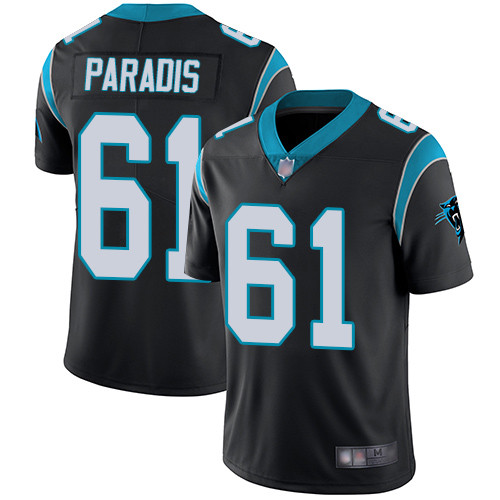 Carolina Panthers Limited Black Youth Matt Paradis Home Jersey NFL Football #61 Vapor Untouchable